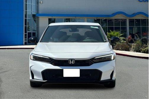 Platinum White Pearl 2026 Honda Civic Sport