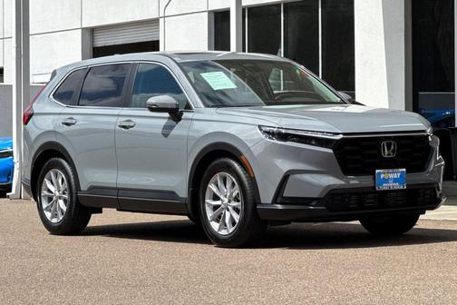 Solar Silver Metallic 2025 Honda CR-V EX-L 2WD