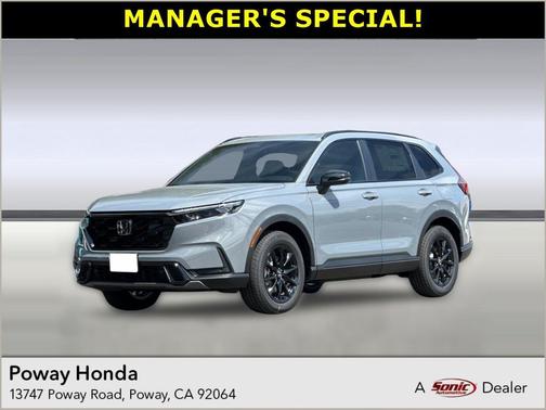 Urban Gray Pearl 2026 Honda CR-V Hybrid Sport-L AWD