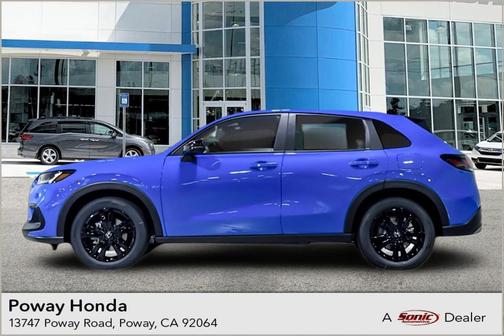 Boost Blue Pearl 2027 Honda HR-V Sport