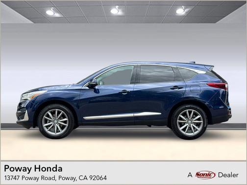 Fathom Blue Pearl 2019 Acura RDX Technology Package