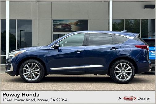 Fathom Blue Pearl 2019 Acura RDX Technology Package