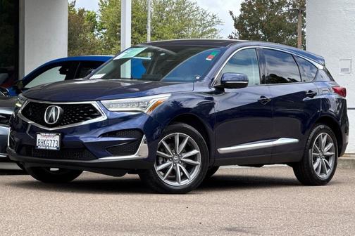 Fathom Blue Pearl 2019 Acura RDX Technology Package