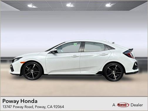Platinum White Pearl 2021 Honda Civic Sport