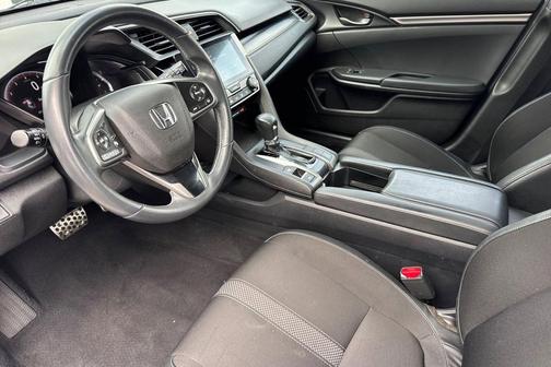 Platinum White Pearl 2021 Honda Civic Sport