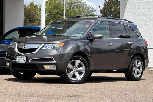 Gray 2012 Acura MDX 3.7L Technology