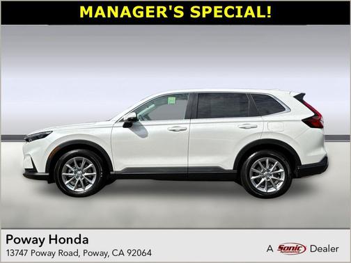 Platinum White Pearl 2026 Honda CR-V EX AWD