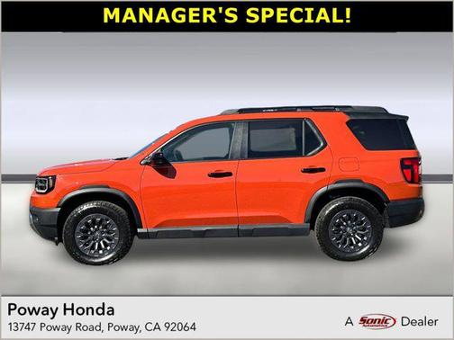 Sunset Orange 2026 Honda Passport AWD TrailSport