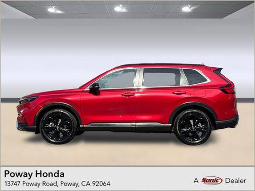 Radiant Red Metallic 2023 Honda CR-V Hybrid Sport Touring AWD