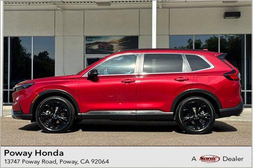 Radiant Red Metallic 2023 Honda CR-V Hybrid Sport Touring AWD