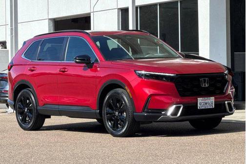 Radiant Red Metallic 2023 Honda CR-V Hybrid Sport Touring AWD