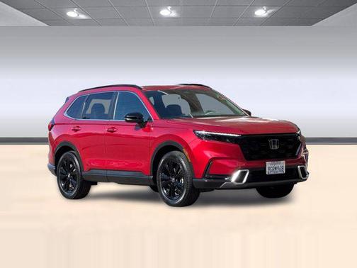 Radiant Red Metallic 2023 Honda CR-V Hybrid Sport Touring AWD