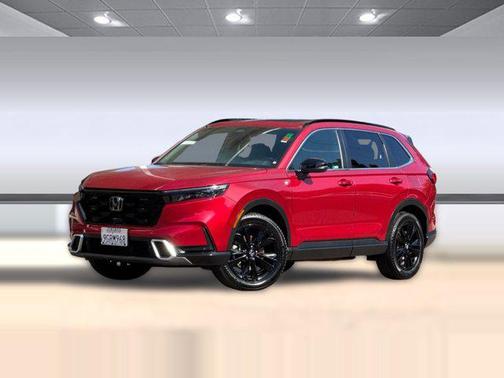 Radiant Red Metallic 2023 Honda CR-V Hybrid Sport Touring AWD