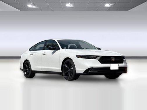 Frostline White Pearl 2026 Honda Accord Hybrid Sport-L