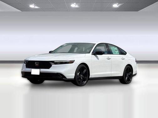 Frostline White Pearl 2026 Honda Accord Hybrid Sport-L