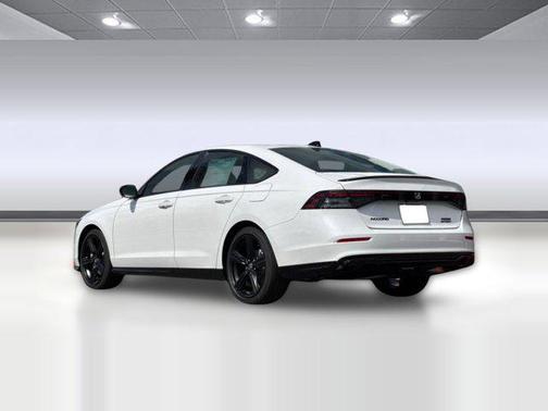 Frostline White Pearl 2026 Honda Accord Hybrid Sport-L