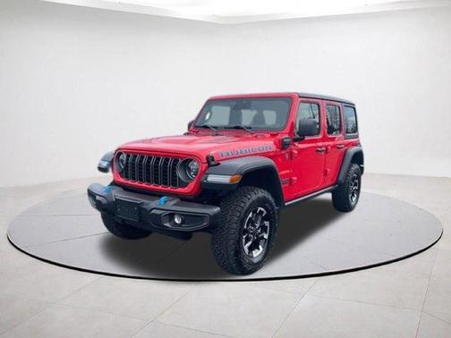 Firecracker Red Clearcoat 2025 Jeep Wrangler 4xe Rubicon