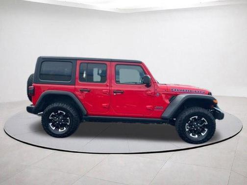 Firecracker Red Clearcoat 2025 Jeep Wrangler 4xe Rubicon