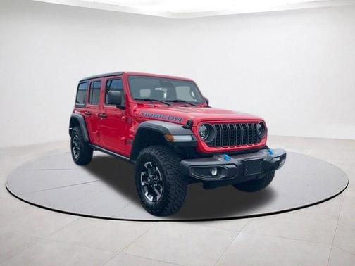 Firecracker Red Clearcoat 2025 Jeep Wrangler 4xe Rubicon