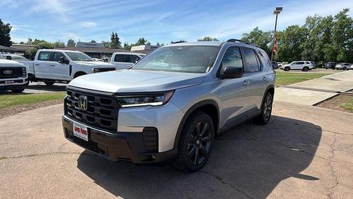 Solar Silver Metallic 2026 Honda Pilot Sport