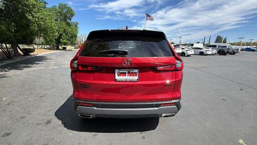 Radiant Red Metallic 2026 Honda CR-V Hybrid Sport-L FWD