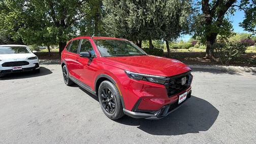 Radiant Red Metallic 2026 Honda CR-V Hybrid Sport-L FWD