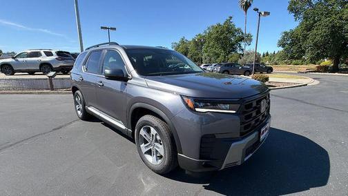 Modern Steel Metallic 2026 Honda Pilot EX-L