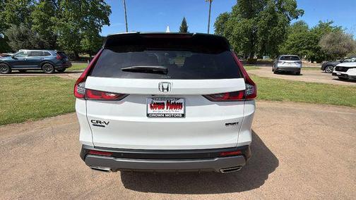 Platinum White Pearl 2026 Honda CR-V Hybrid Sport-L AWD