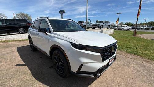 Platinum White Pearl 2026 Honda CR-V Hybrid Sport-L AWD