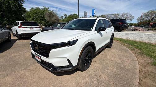 Platinum White Pearl 2026 Honda CR-V Hybrid Sport-L AWD