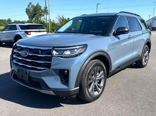 Vapor Blue Metallic 2026 Ford Explorer Active