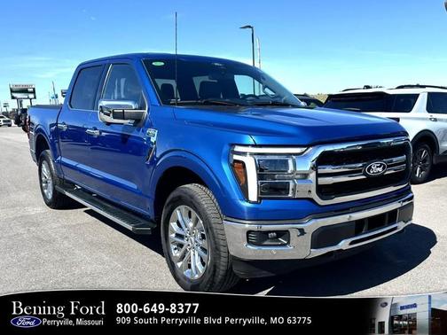 Atlas Blue Metallic 2025 Ford F-150 Lariat