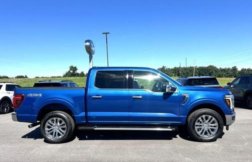 Atlas Blue Metallic 2025 Ford F-150 Lariat