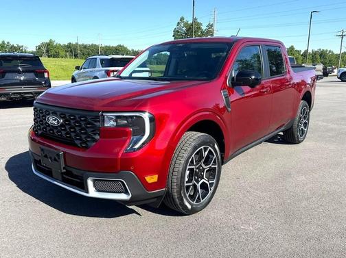 Ruby Red Metallic Tinted Clearcoat 2026 Ford Maverick Lariat