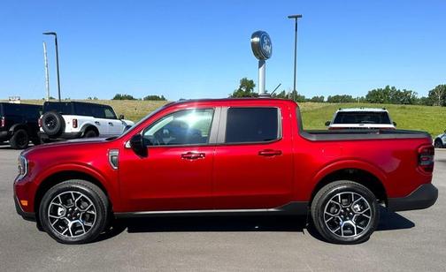 Ruby Red Metallic Tinted Clearcoat 2026 Ford Maverick Lariat