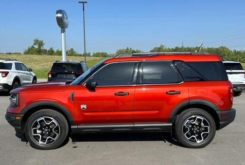 Hot Pepper Red Tinted Clearcoat 2022 Ford Bronco Sport Big Bend