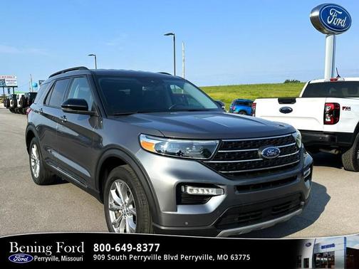Carbonized Gray Metallic 2023 Ford Explorer XLT