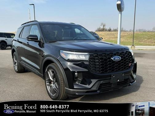 Agate Black Metallic 2026 Ford Explorer ST