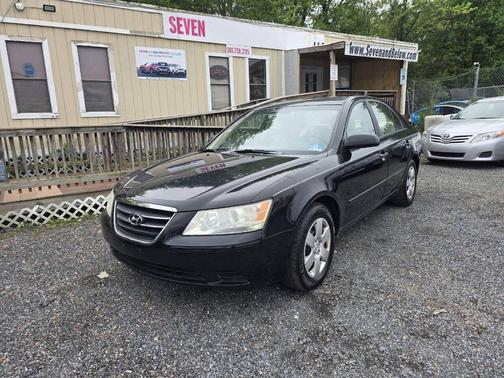 Ebony Black 2009 Hyundai SONATA GLS