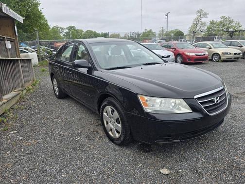 Ebony Black 2009 Hyundai SONATA GLS
