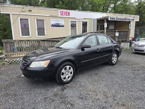Ebony Black 2009 Hyundai SONATA GLS