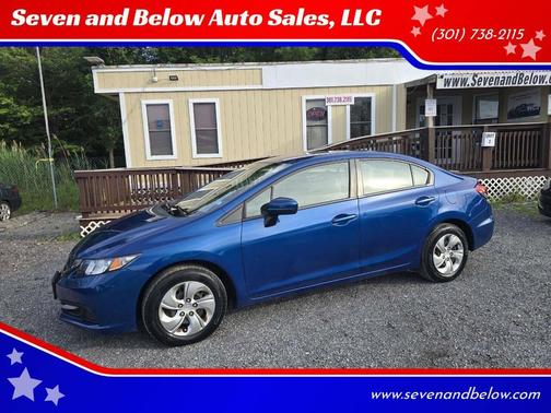 Dyno Blue Pearl 2014 Honda Civic LX
