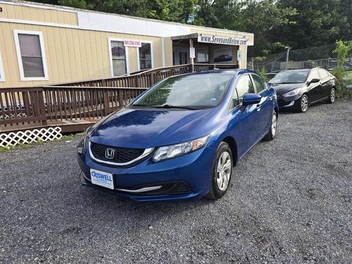 Dyno Blue Pearl 2014 Honda Civic LX
