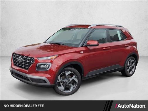 Ultimate Red 2023 Hyundai VENUE Limited