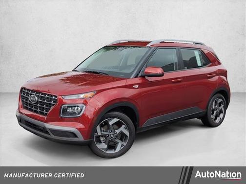 Ultimate Red 2023 Hyundai VENUE Limited