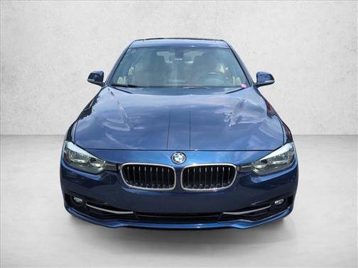 Blue 2016 BMW 328 i