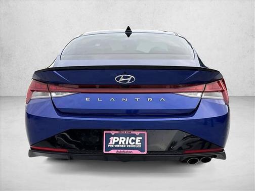 Intense Blue 2023 Hyundai ELANTRA N Line