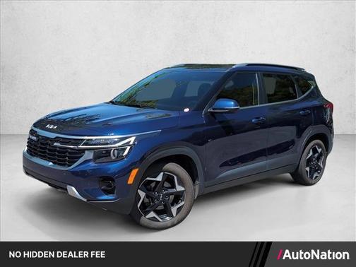 Dark Ocean Blue 2024 Kia Seltos EX