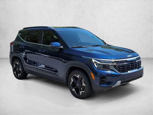 Dark Ocean Blue 2024 Kia Seltos EX