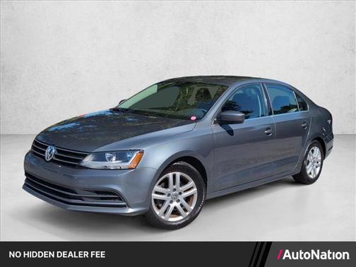 Platinum Gray Metallic 2017 Volkswagen Jetta 1.4T S